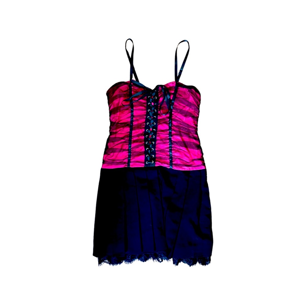 Corset Dress, Bottom Half Flares